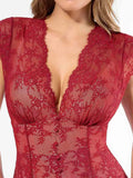 Popilush® Shapewear Lace Fantasy Mini & Maxi Sculpting Dress Set