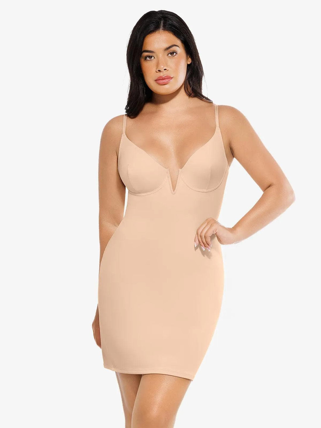 Popilush® Shapewear Lace Fantasy Mini & Maxi Sculpting Dress Set