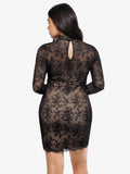 Popilush® Shapewear Lace Fantasy Mini & Maxi Sculpting Dress Set