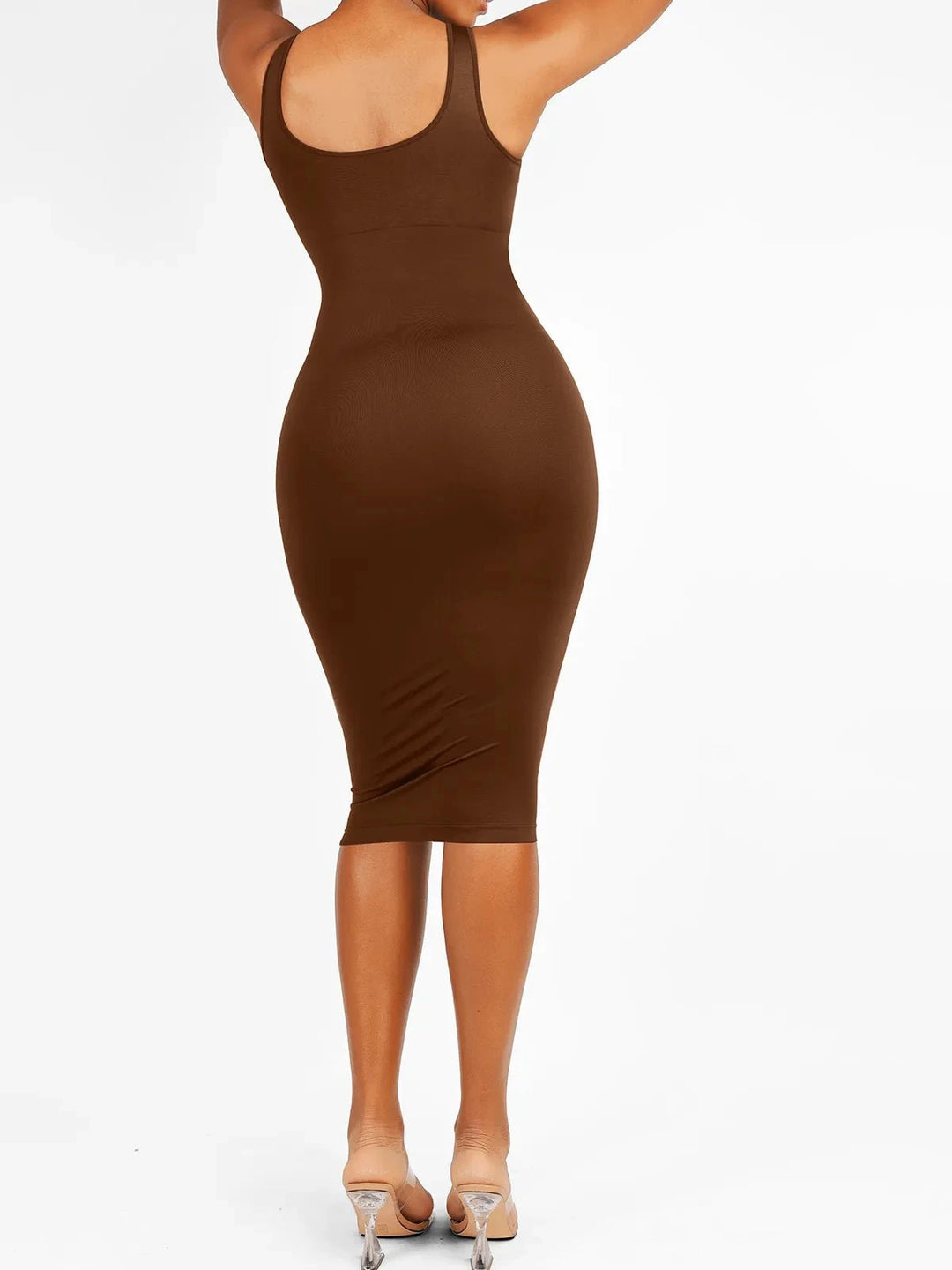 Popilush® Shapewear Large U-Back Snatched Seamless Dress