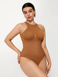 Popilush® Shapewear Metallic Seamless Tummy-Control Bodysuit
