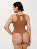 Popilush® Shapewear Metallic Seamless Tummy-Control Bodysuit
