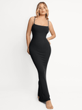 Popilush® Bodycon Party Cocktail Loungewear Black / XS Shapewear Modal Slimming Maxi Slip Dress