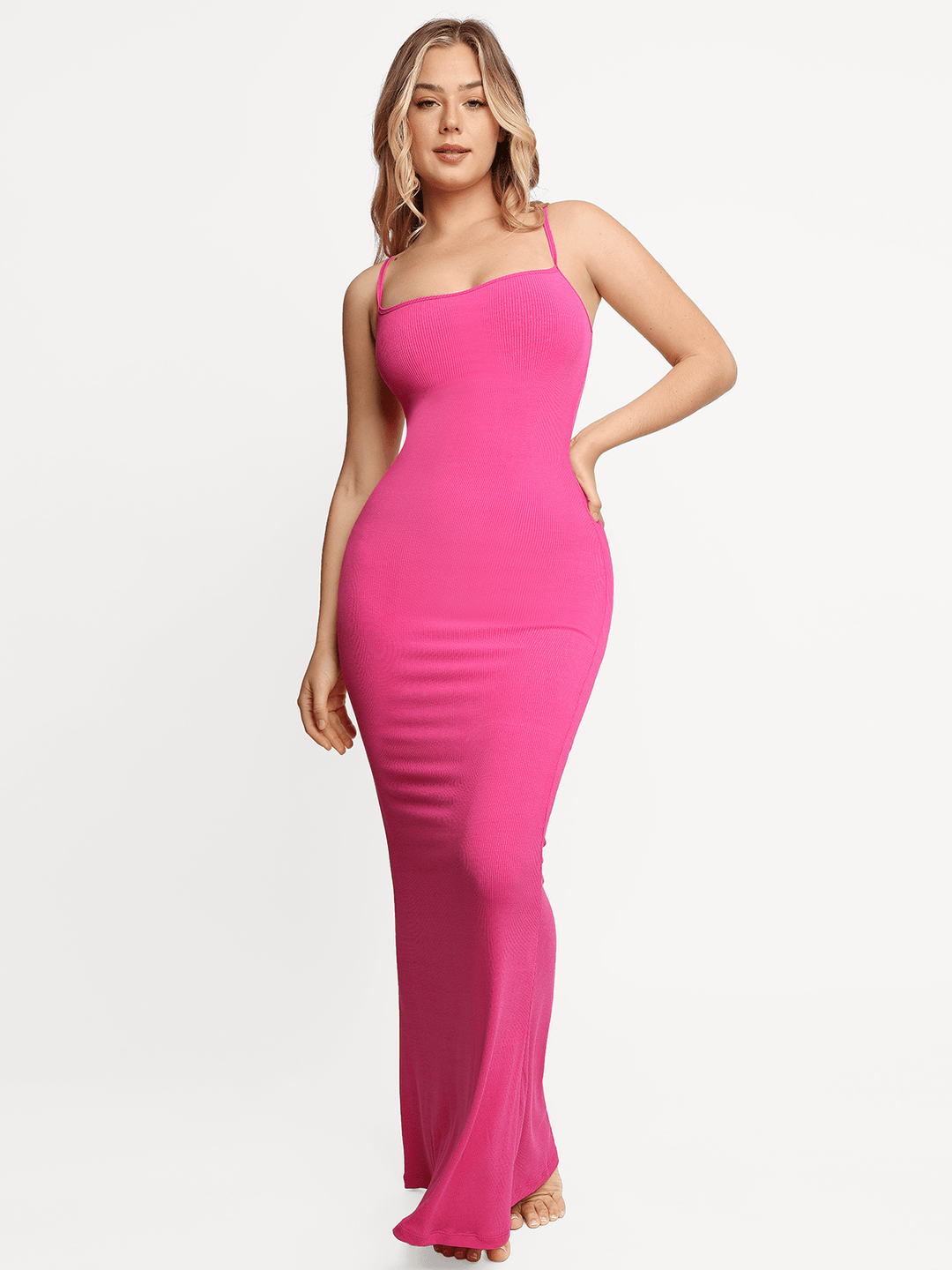 Shapewear Modal Slimming Maxi Slip Dress Popilush Shapewear Modal Slimming Maxi Slip Dress Popilush