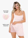 Popilush® Shapewear Modal Tummy Control Wide-Leg Romper