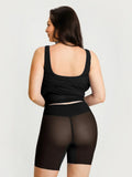 Popilush® Shapewear Modal Twist Wrap Tummy Control Maxi Dress