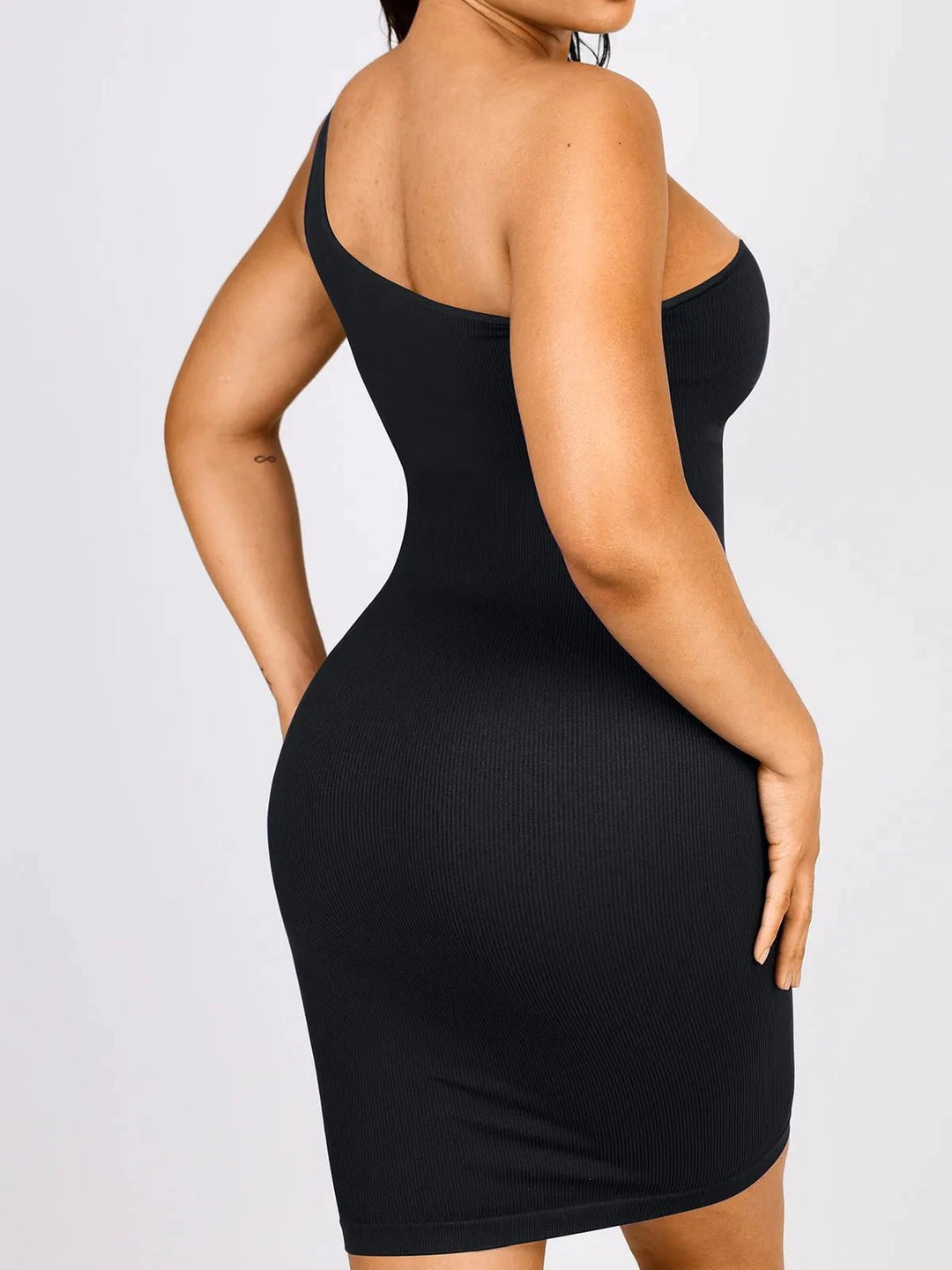 one shoulder scrunch self belted bodycon dress Amazon.com: lonwick Women's Summer Bodycon Dress Asymmetrical Sleeveless One Shoulder Wrap Satin Belted Cocktail Midi Dress (Black,Small,Small) : Clothing, Shoes & Jewelry