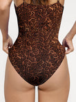 Popilush® Tummy Control Slimming Swimwear Shapewear Plunging V Slimming One-Piece Swimsuit