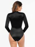 Popilush® Shapewear Printed High-Waist Tummy-Control Bodysuit