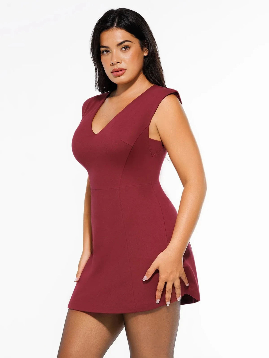 professional cocktail dress Shapewear Convertible Mini Dress