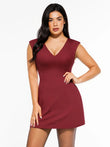 Popilush® Red / XS Shapewear Professional Convertible Mini Dress