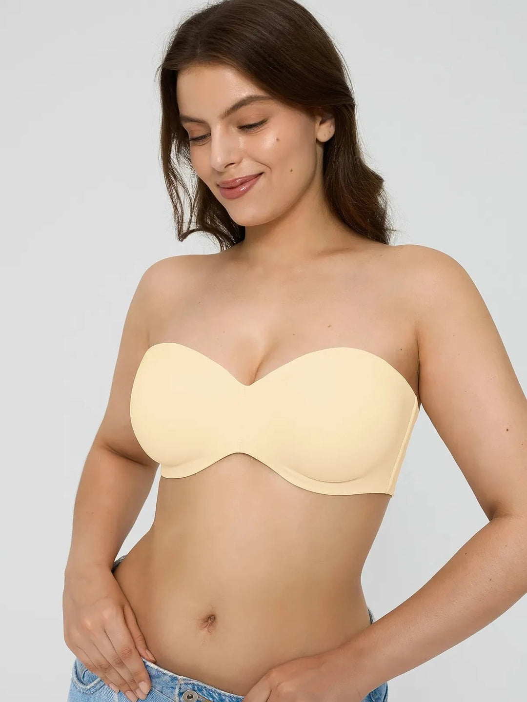 Popilush® Strapless Bra Shapewear Push-Up Bra