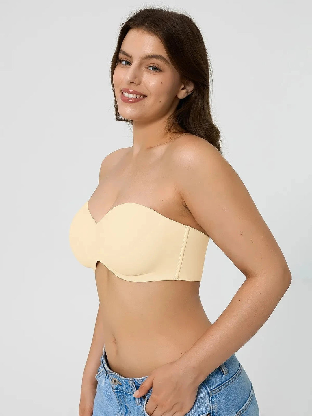 Popilush® Strapless Bra Shapewear Push-Up Bra