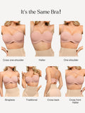 Popilush® Strapless Bra Shapewear Push-Up Bra