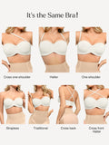 Popilush® Strapless Bra Shapewear Push-Up Bra