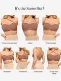 Popilush® Strapless Bra Shapewear Push-Up Bra