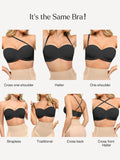 Popilush® Strapless Bra Shapewear Push-Up Bra