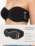 Popilush® Strapless Bra Shapewear Push-Up Bra
