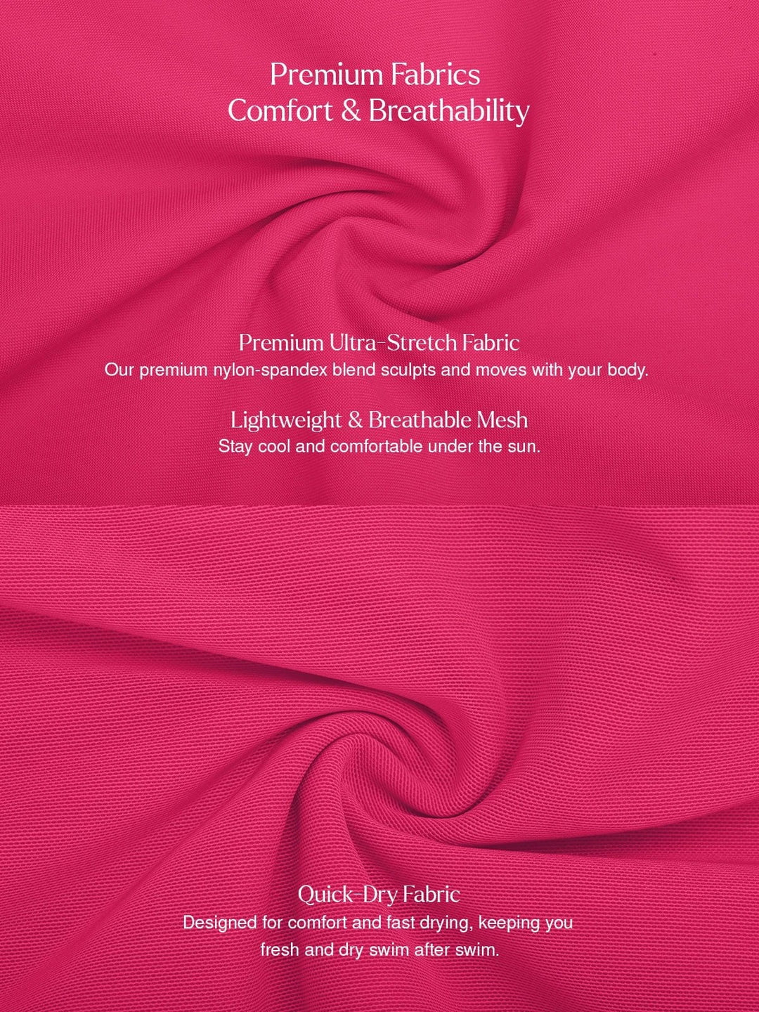 Popilush® Tummy Control One Piece Swim Dress Shapewear Ruched Convertible One-Piece Swimsuit