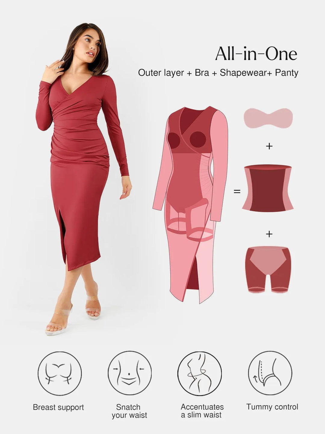 Wrap Dress Dresses That Slim Your Stomach Best Style Dresses To Hide Tummy Your Ultimate Guide Wrap Dress Dresses That Slim Your Stomach Best Style Dresses To Hide Tummy Your Ultimate Guide