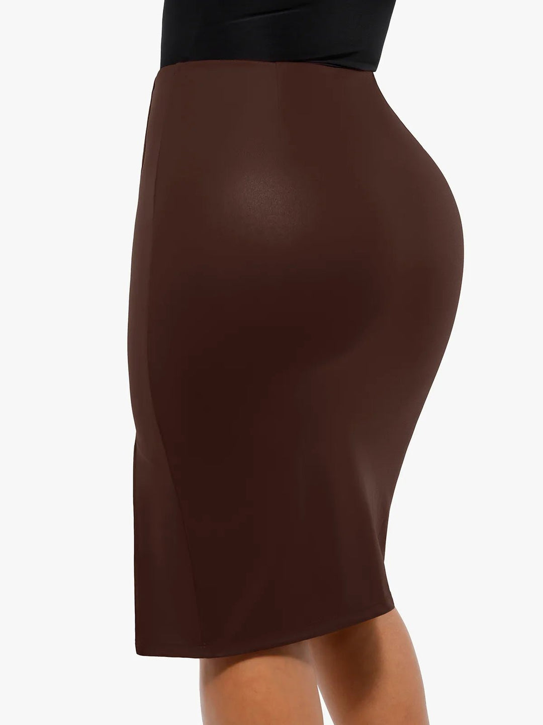 Spanx Faux Faux Leather Pencil Dress Zpanxa Dress For Women Basic High Waist Faux Leather Split Spanx Faux Faux Leather Pencil Dress Zpanxa Dress For Women Basic High Waist Faux Leather Split