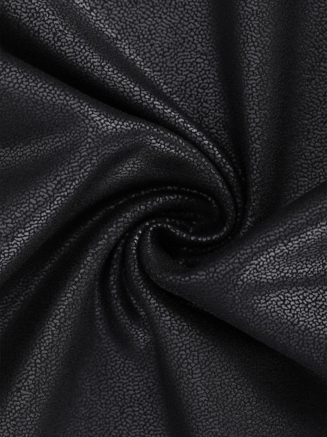 Popilush® Shapewear Sculpting Faux Leather Lace Bodysuit Skirt Set