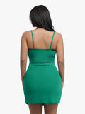 Popilush® Shapewear Sculpting Side Slit Mini Dress