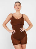 Popilush® Party Bodycon Summer Dress Shapewear Sculpting Wrap Midi Slip Dress
