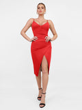 Popilush® Party Bodycon Summer Dress Red / S Shapewear Sculpting Wrap Midi Slip Dress
