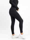 Popilush® Yoga Activewear Jumpsuit Shapewear Seamless Long Sleeve & Square Neck Sleeveless Jumpsuits
