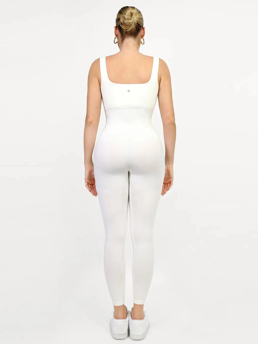 Popilush® Yoga Activewear Jumpsuit Shapewear Seamless Square Neck Tank Workout Jumpsuit