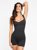 Popilush® Yoga Gym One Piece Workout Shorts Jumpsuit Summer Outfits Shapewear Seamless Sweetheart Neckline Romper