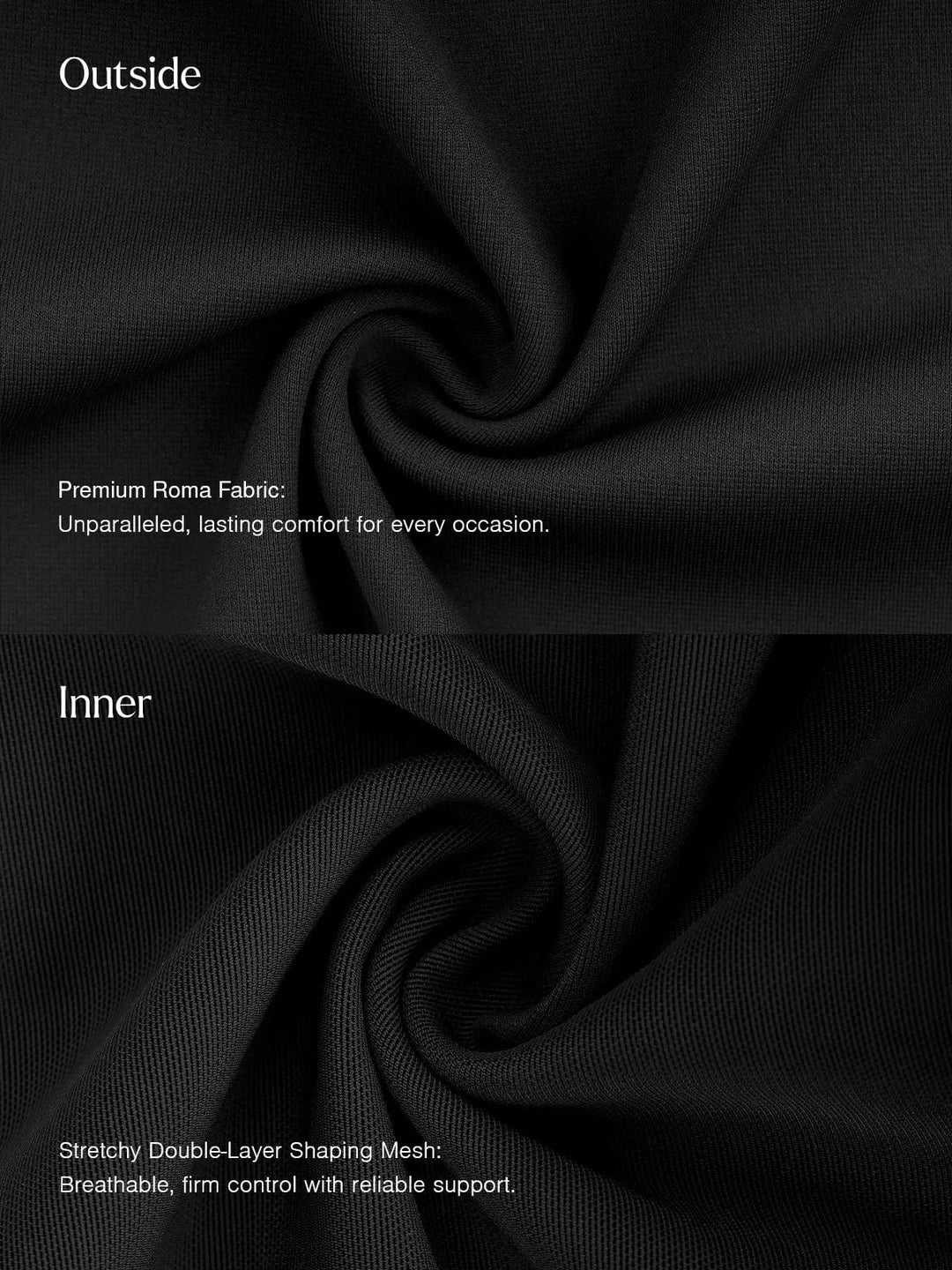 Popilush® Midi Braless Work Dress for Office Lady Shapewear Short Sleeve Perfect Form Sheath Dress