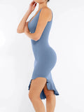 Popilush® Shapewear Sleeveless Sculpting Seamless Dress Set