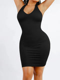 Popilush® Shapewear Sleeveless Sculpting Seamless Dress Set