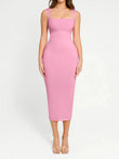 Popilush® Shapewear Sleeveless Square Neck Slimming Seamless Dress
