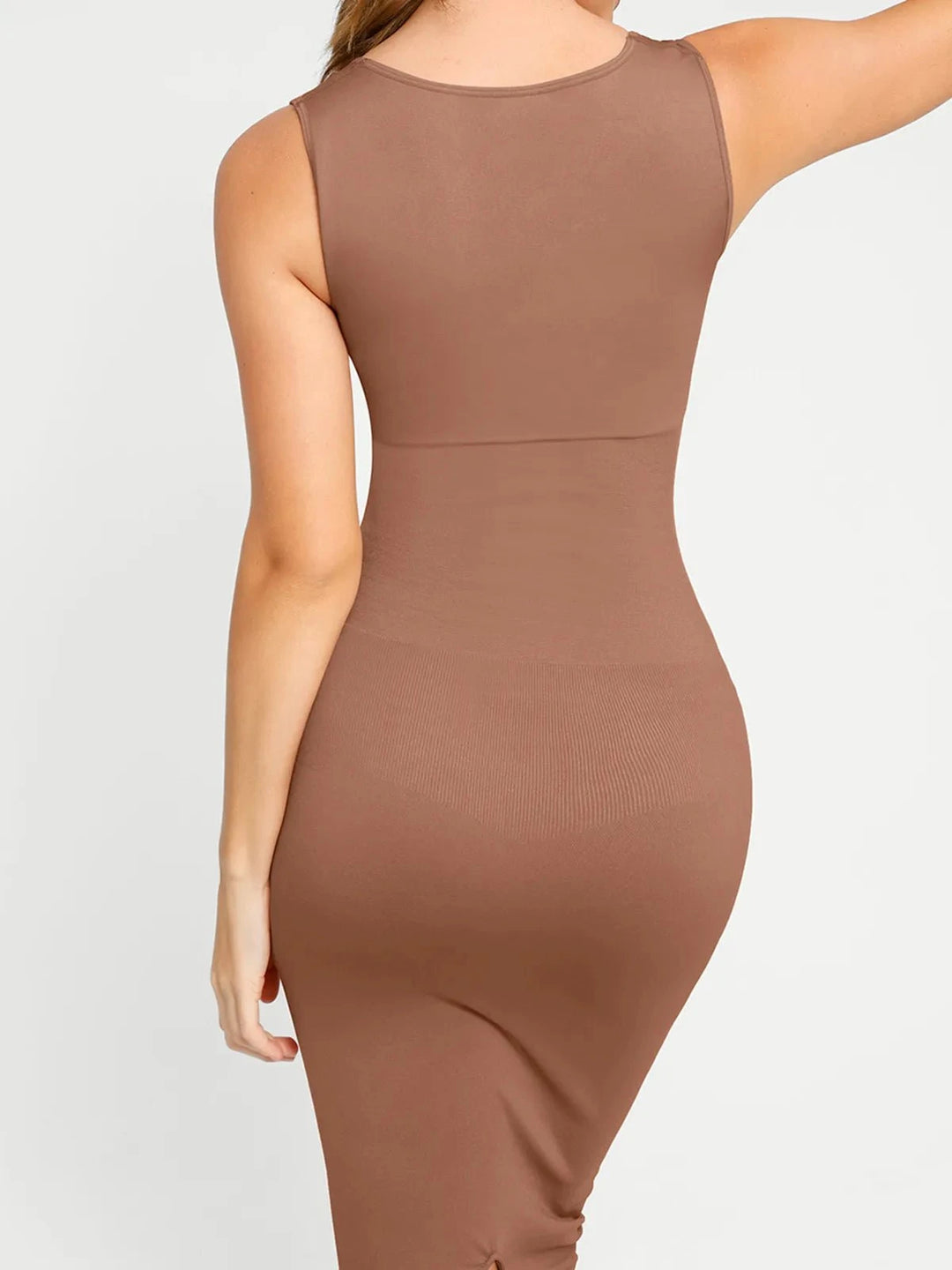 slimming dress Shapewear Square-Neck Seamless Slimming Dress