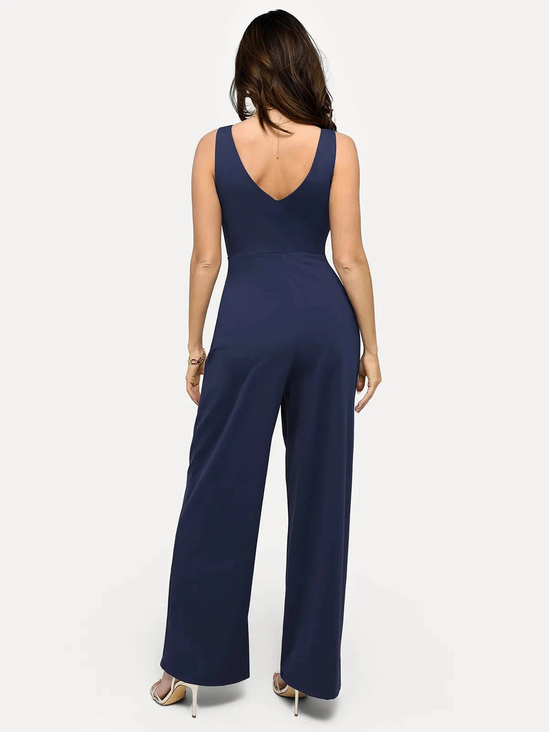 Popilush® Casual Jumpsuit Summer Outfits Shapewear Slimming Wide-Leg Jumpsuit