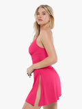 Popilush® Tummy Control One Piece Swimwear Shapewear Solid Sculpting One-Piece Swimsuit