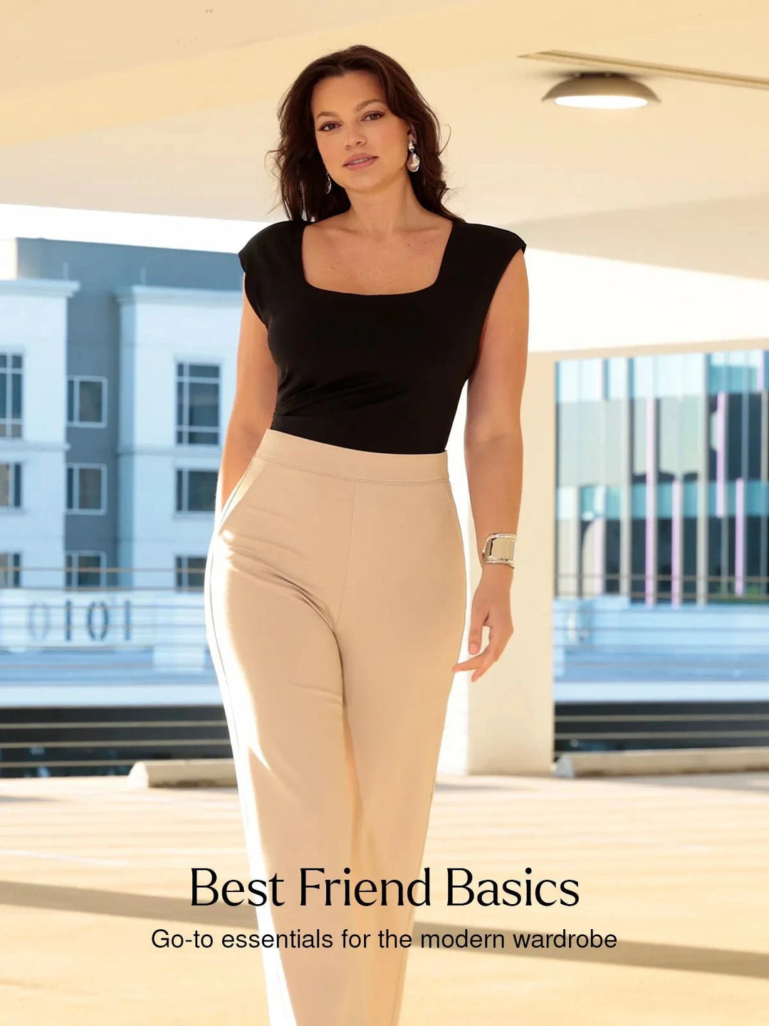 Popilush® Tops Body Shaper Work Office Lady Shapewear Square Neck Padded Shoulder Slimming Bodysuit