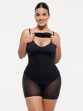Popilush® Shapewear Strappy Cowl Neck Tummy Control Flare Dress