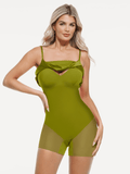 Popilush® Shapewear Strappy Cowl Neck Tummy Control Flare Dress