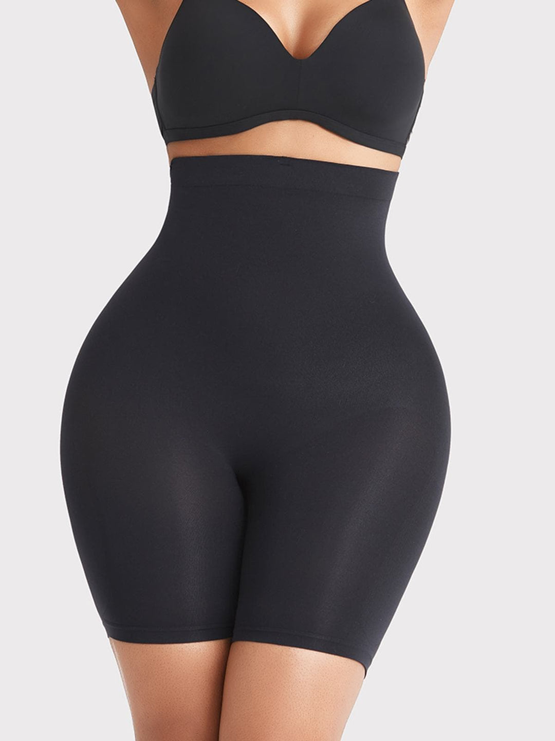 Popilush® Shapewear Tummy Control High Waisted Mid-Thigh Butt-Lifting Shorts