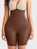 Popilush® Brown / XS/S Shapewear Tummy Control High Waisted Mid-Thigh Butt-Lifting Shorts