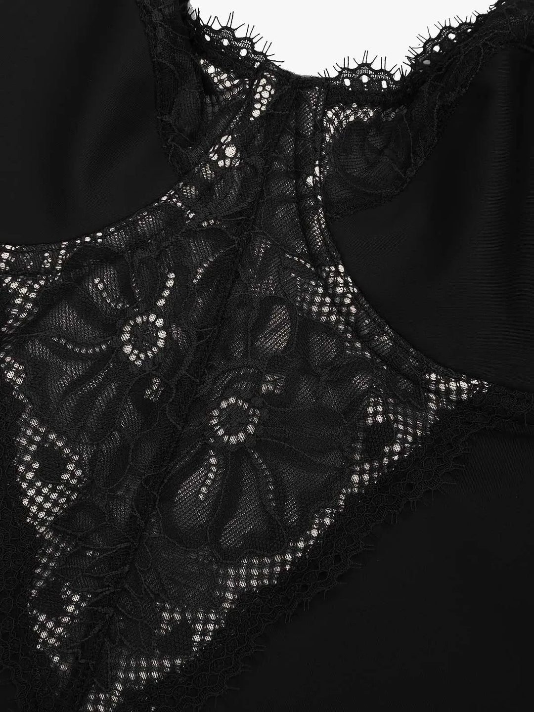 Popilush® Shapewear Tummy Control Lace Inset Midi Dress