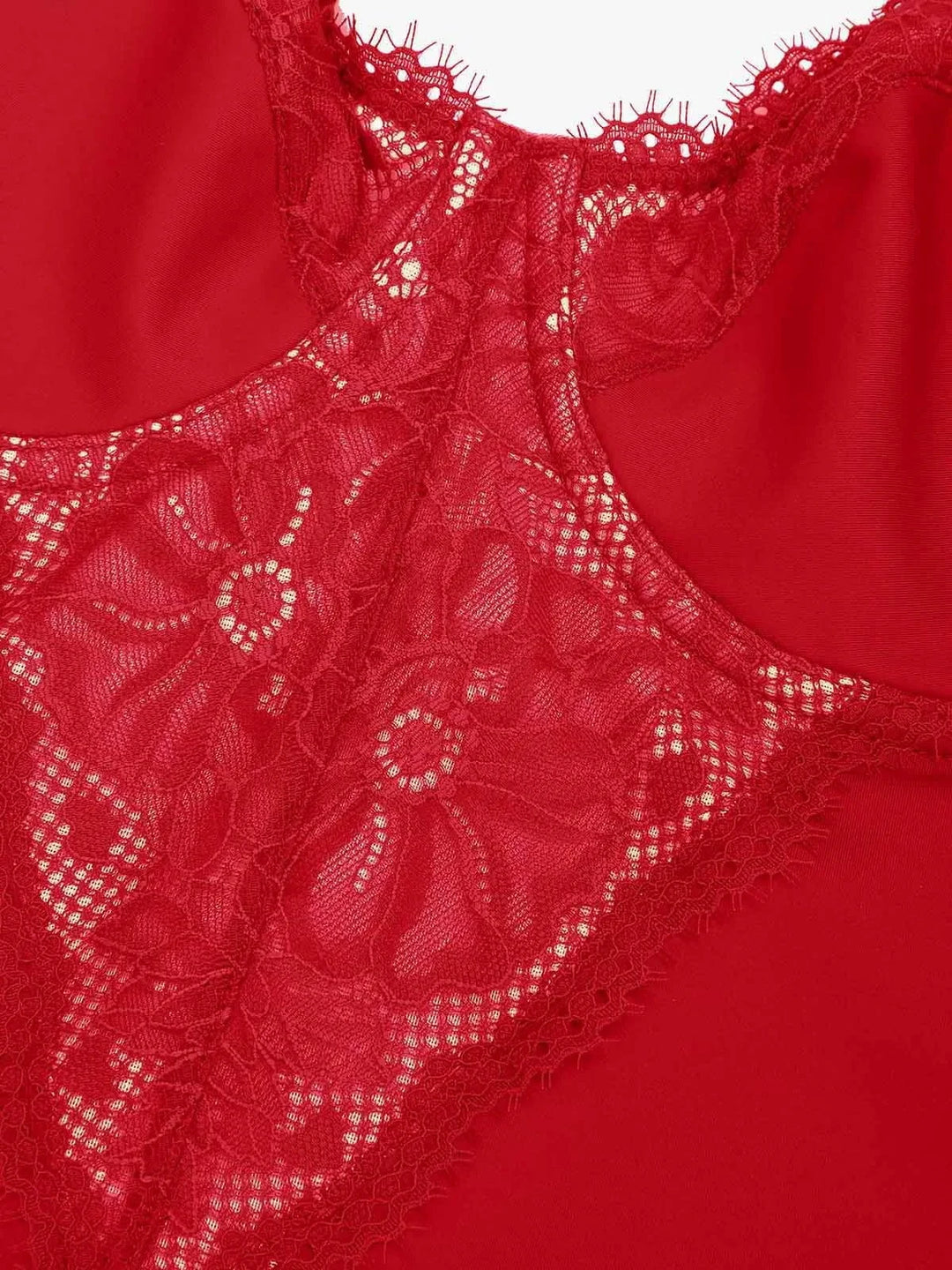 Popilush® Shapewear Tummy Control Lace Inset Midi Dress