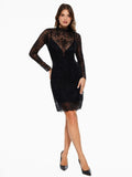 Popilush® Shapewear Two-In-One Lace Overlay Sculpting Dress