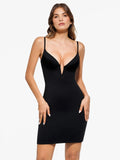 Popilush® Shapewear Two-In-One Lace Overlay Sculpting Dress