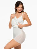 Popilush® Shapewear Two-In-One Lace Overlay Sculpting Dress