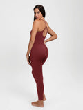 Popilush® Shapewear Zip Front Deep V Adjustable Strap Jumpsuit(DRAFT)